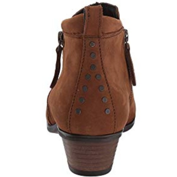 🌸Paul Green Travis LowHeel Leather Boot Nubuck - Picture 2 of 5